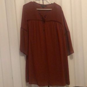 Burnt Orange Dress